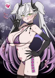 ドスケベ豹柄水着リリス